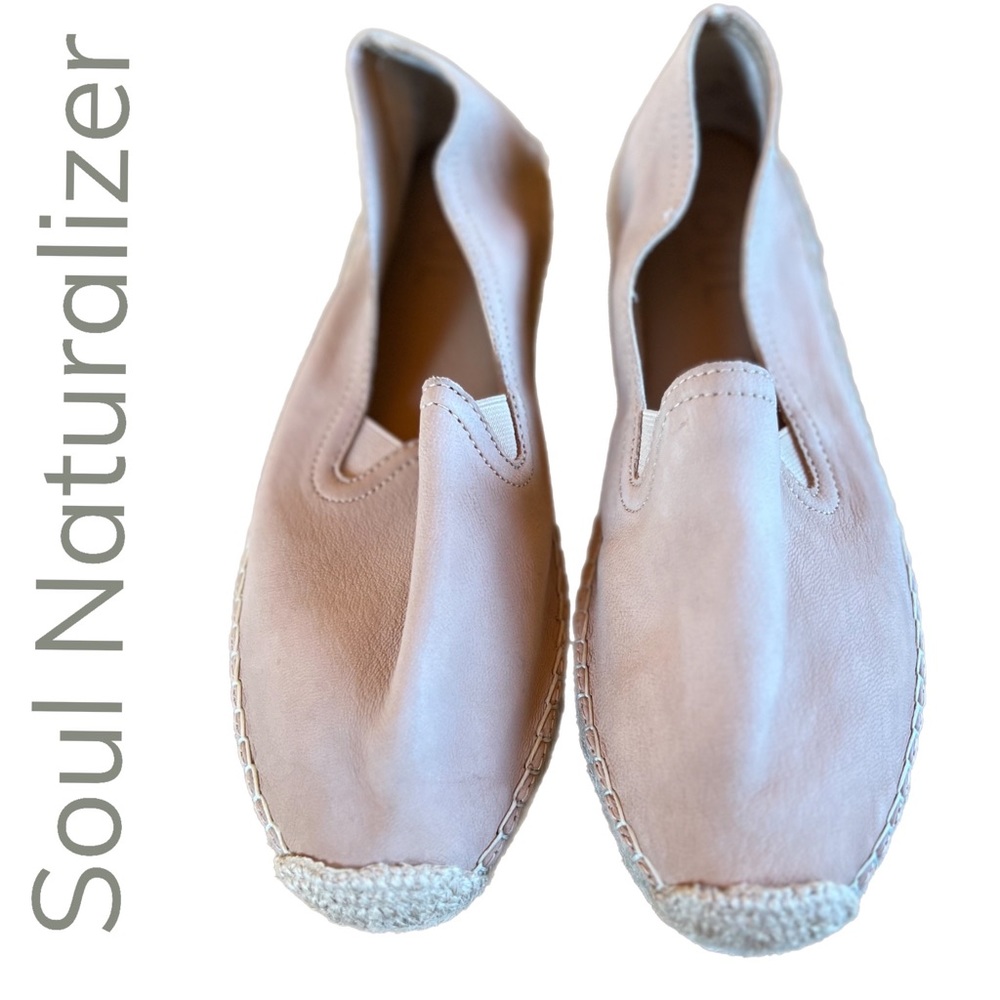 Naturalizer Soul Women's Suede Espadrilles in Taupe~ Size 7.5